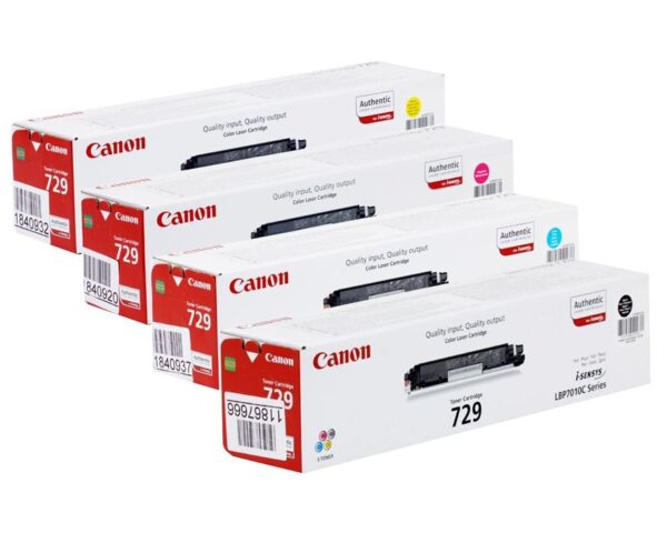 Toonerkassetid - Canon CRG-729 kollane kassett originaal