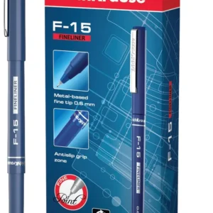 Tindipliiats Fineliner F-15, 0,6mm, sinine, Erich Krause