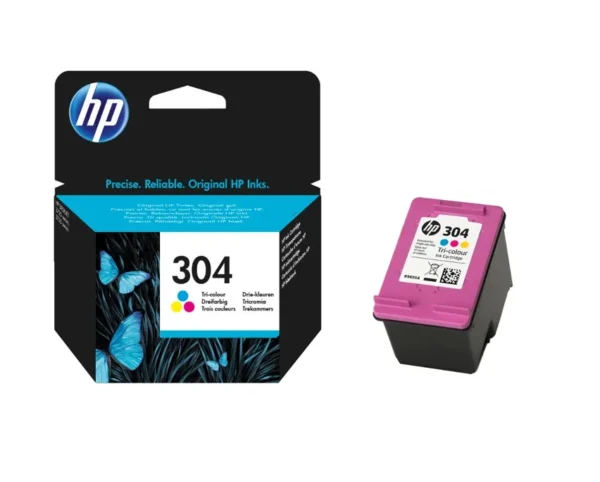 Tindikassetid - HP 304 (N9K05AE) värviline tindikassett