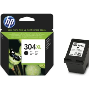 HP 304XL, must – tindikassett