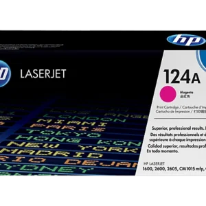 HP 124A (Q6003A) Magenta toonerikassett, 2000 lehte – Täitmine, Originaal, Analoog