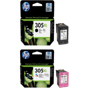 HP 305XL, must – tindikassett