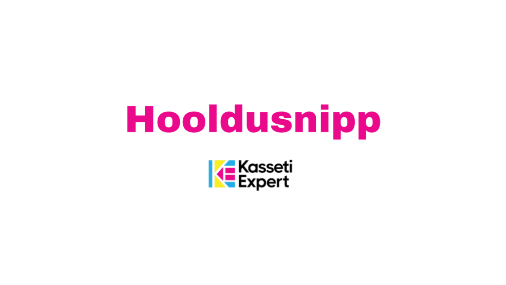 Hooldusnipp kassetiexpert