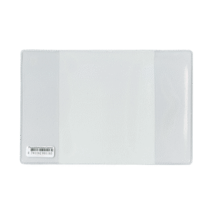 Kaaned pensionitunnistusele 103*155 mm, läbipaistev 180 mkr