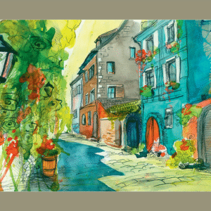 Akvarellplokk B3 300 g, 495×345 mm, 15 lehte