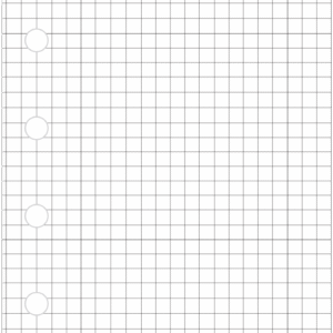 Mini-A7 (19mm) ruudulised lehed (30tk)