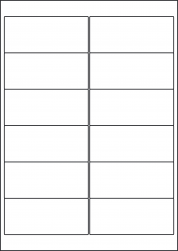 Etikett A4 Ecoline 99 x 38,1 mm, 100 lehte, 14tk lehel