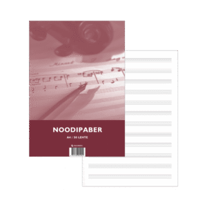 Noodipaber A4, 50 lehte pakendis