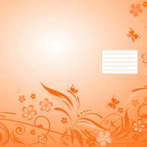 Töövihiku kattepaber (490*350 mm), 50 lehte pakis, oranž