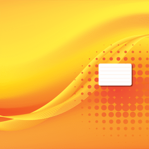 Raamatu kattepaber (600*400mm), 50 lehte, kollane