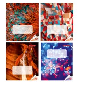 Vihik 18 lehte ruut Osiris, joonistused