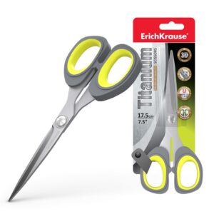 Käärid 17,5 cm Titanium, 3D teritus, riputuspakis