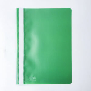 Plastkiirköitja A4, esikaas läbipaistev, roheline (04)