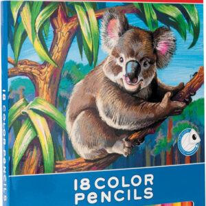 Värvipliiatsid kolmnurksed 18 värvi ART BERRY (61787)