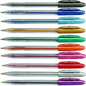 Geelpliiats LINC Shine Glitter, 10 värvi riputuspakis