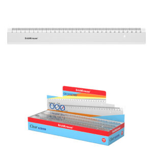 Joonlaud 30 cm CLEAR, müügialusel (45)