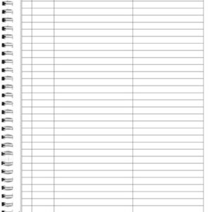 Blankett Registreerimise raamat A4 pikuti, spiraalköide