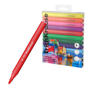 Akrüülmarkerite komplekt Art Spirit, 12 värvi, kooniline ots