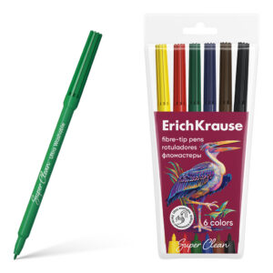 Viltpliiatsid 6 värvi Safari, riputatav kilepakend