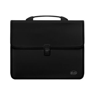 Portfell sangaga A4 Forofis, 3 sahtlit, must