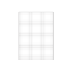 Tarbepaber A4, 5×5 ruut, 100 lehte liimplokis