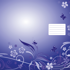 Töövihiku kattepaber (490*350 mm), 50 lehte pakis, tumelilla