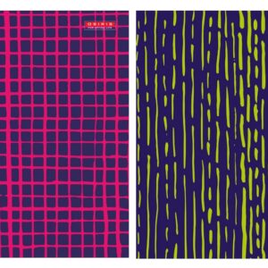 Kaustik A4 48 lehte ruut, LINES AND SQUARES