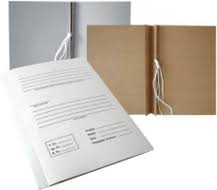 Kiirköitja A4 kartong seest 2 nööriga (01042)