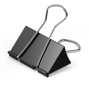 Näpitsklamber 25 mm must Classic, 12tk hind