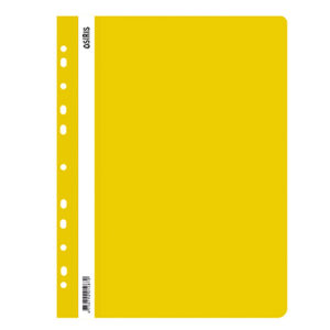 Plastkiirköitja köidetav A4 Osiris, kollane