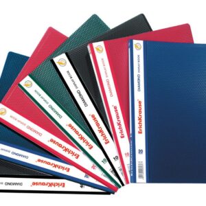 Menüükaaned A4 10 taskut Diamond, must