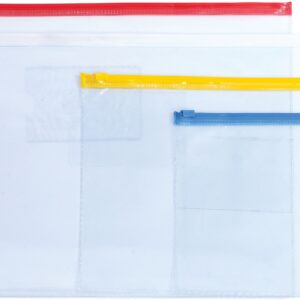 Kileümbrik tõmblukuga 230 x 170mm, 4värvi tõmbluku assortii