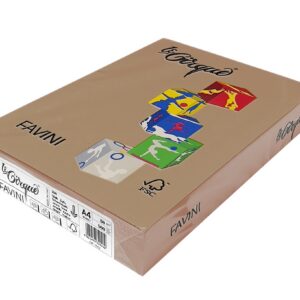 Värviline paber Le Cirque A4 80 g, pruun (Cuoio 300), 500lehte