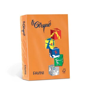 Värviline paber Le Cirque A4 80 g, oranž (Arancio Tropico 205), 500lehte