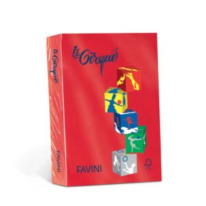 Värviline kartong Le Cirque A4 160 g, punane (Rosso Scarlatto 209), 250lehte