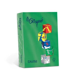 Värviline paber Le Cirque A4 80 g, tumeroheline (Quadrifoglio 207), 500lehte