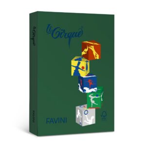 Värviline kartong Le Cirque A4 160 g, metsaroheline (Forest Green 304), 250lehte