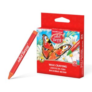 Vahakriit 24 värvi ArtBerry, kartongist riputuskarbis