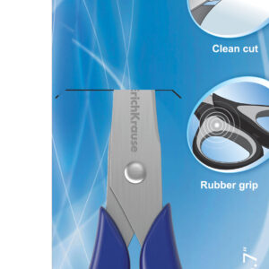 Käärid 17 cm EasyCut+, 2D teritus, assortii riputuspakis