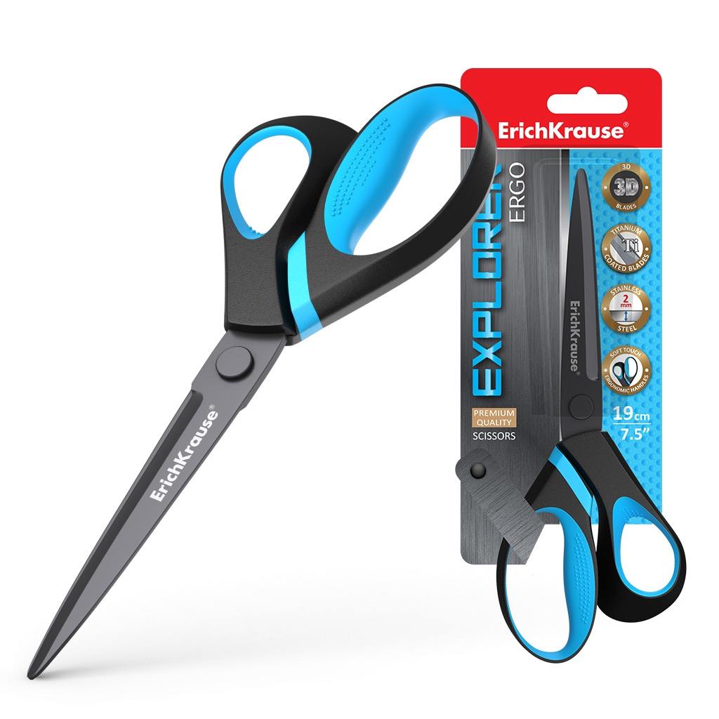 Käärid 19 cm Explorer, 3D teritus, riputuspakis