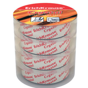 Kleeplint 18mm x 33m CRYSTAL, kartongkarbis