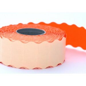 Hinnapüstoli etikett 26x12mm, punane, 800tk rullis