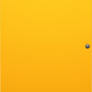 Trukiga plastkarp A4 (selg 8mm), Matt Classic, kollane