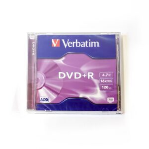 DVD+R Verbatim 16x 4,7GB MattSilver