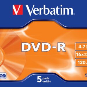 DVD-R Verbatim 16x 4,7GB MattSilver