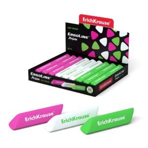 Kustutuskumm ERGOLINE Prism 60x14x14mm, müügialusel (36)