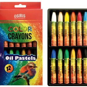Õlipastellid 12 värvi OSIRIS, 74mm