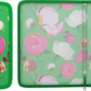 Plastmapp tõmblukuga A5+ PEONIES