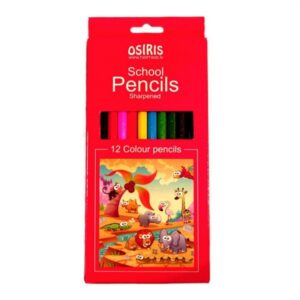 Värvipliiatsid 12 värvi OSIRIS