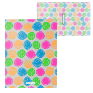 Rõngaskaas A4 2 rõngast, selg 24mm Buttons